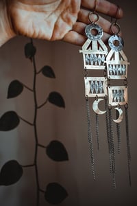 Image 9 of Ornate brass ear hangers 