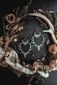 Image 2 of forest spirit earrings 