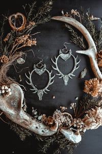 Image 3 of forest spirit earrings 