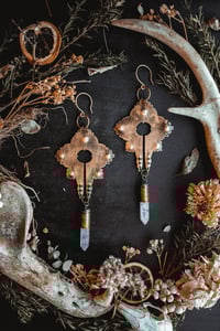 Image 1 of Lost times brass ear hangers 