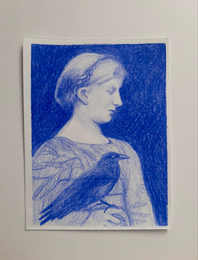 Raven ~ Original drawing