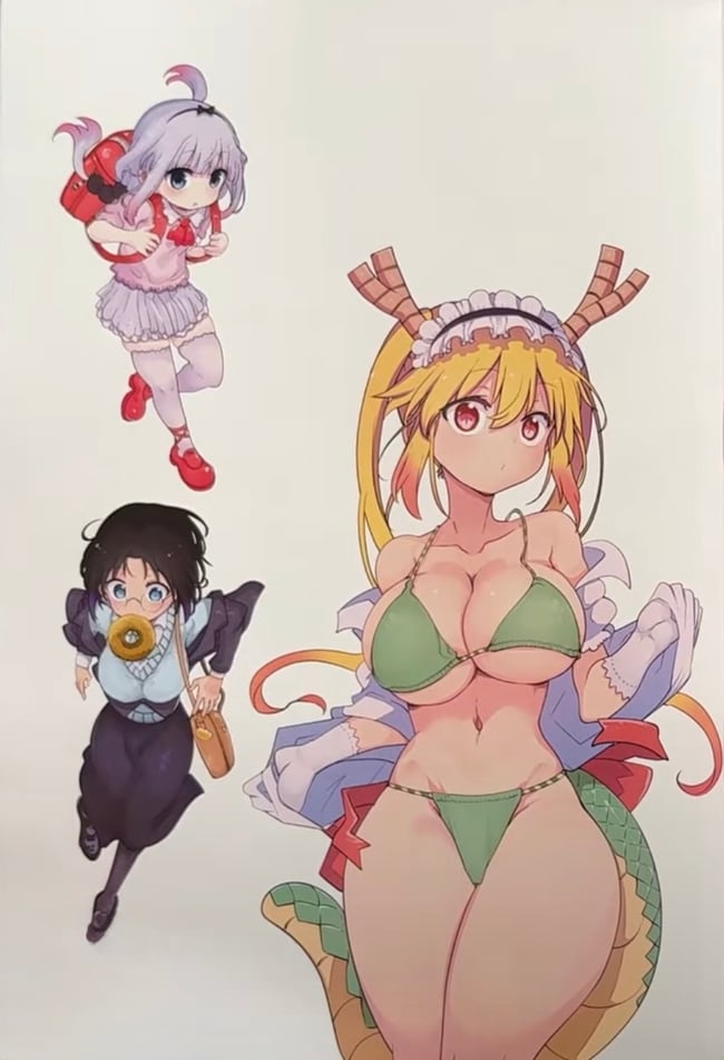 Miss. Kobayashi's Maid Dragon Art Collection MAIDRA COLLECTION