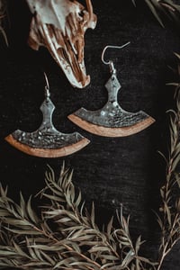 Image 7 of Mini axe earrings