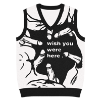Image 1 of Knitted V Neck WYWH Sweater