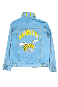 Image 1 of Alabama State U - Homecoming Denim Jacket 2.0