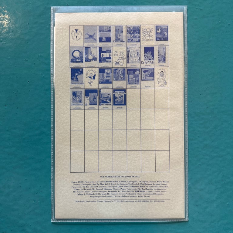 Assorted Humo Portfolio of Prints Signed by Joost Swarte  Image 14