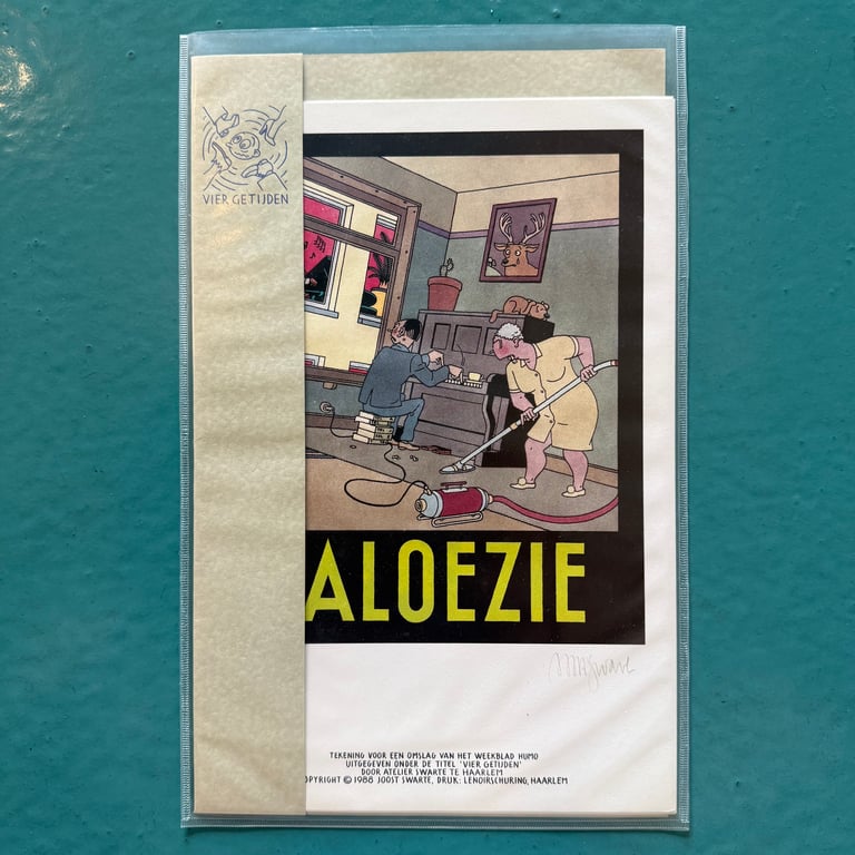 Assorted Humo Portfolio of Prints Signed by Joost Swarte  Image 6