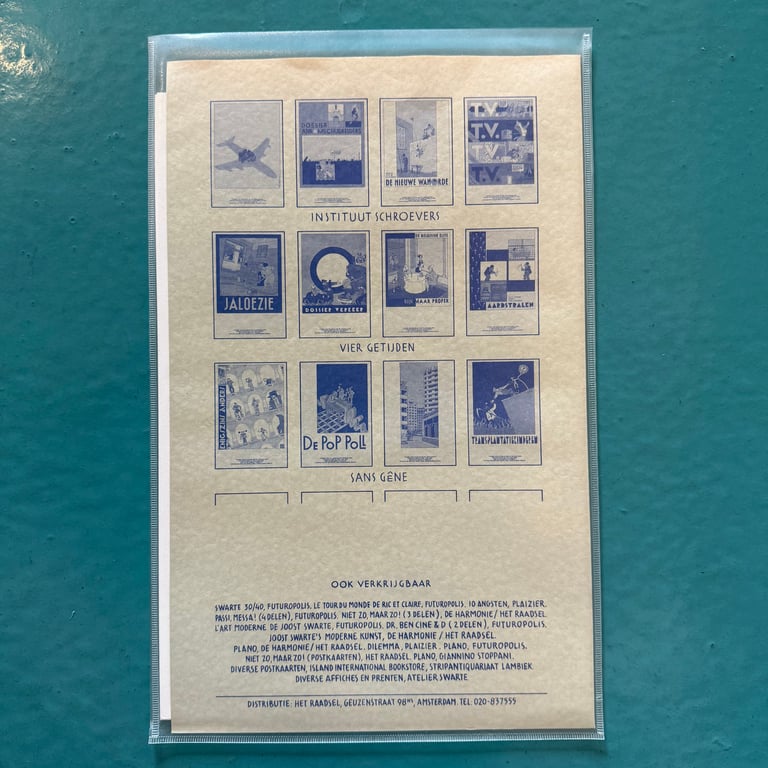 Assorted Humo Portfolio of Prints Signed by Joost Swarte  Image 11