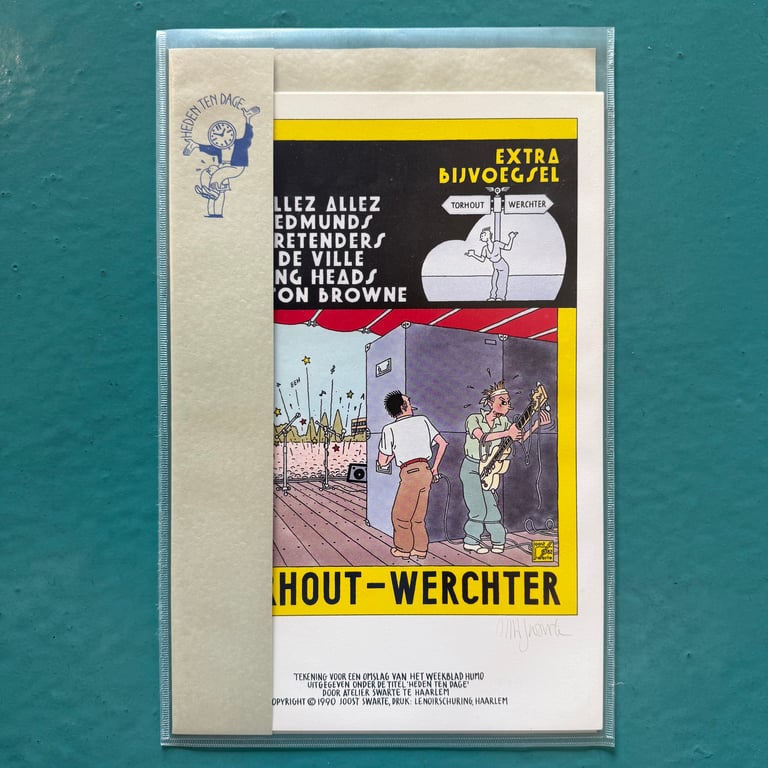 Assorted Humo Portfolio of Prints Signed by Joost Swarte  Image 3