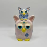Image 1 of Pastel Polka Dot Furb Duo
