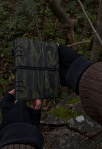 Image 1 of Mossy wood bark journal