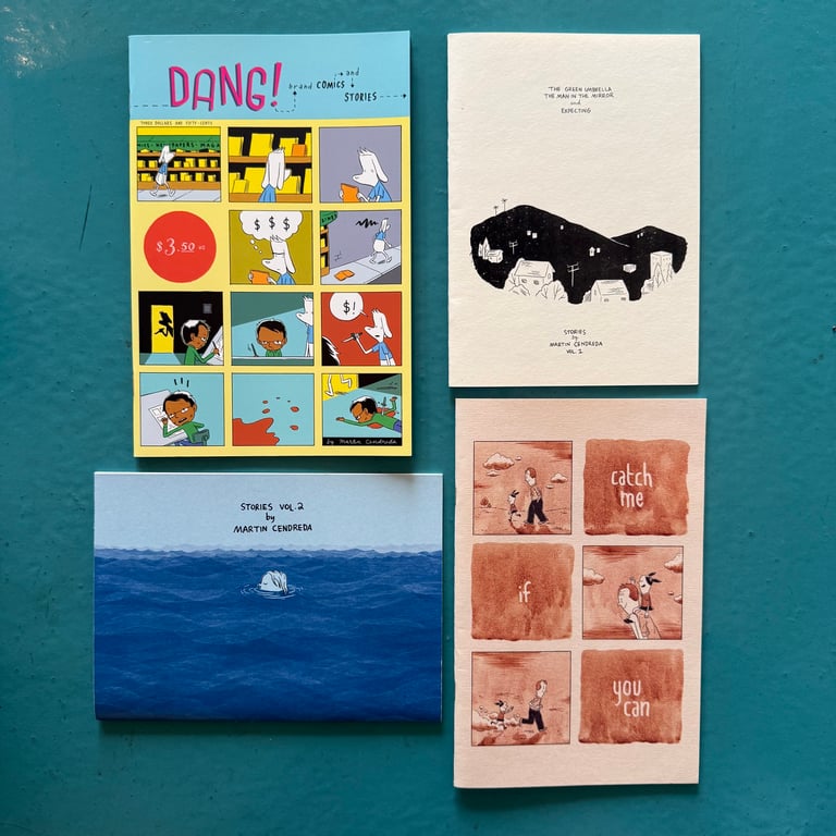 Assorted Zines by Martin Cendreda - LOT OF 4