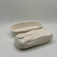 Image 2 of White Alien Trinket Coffin Box