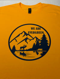 T-Shirt - GOLD WE ARE EVERGREEN (No Date)
