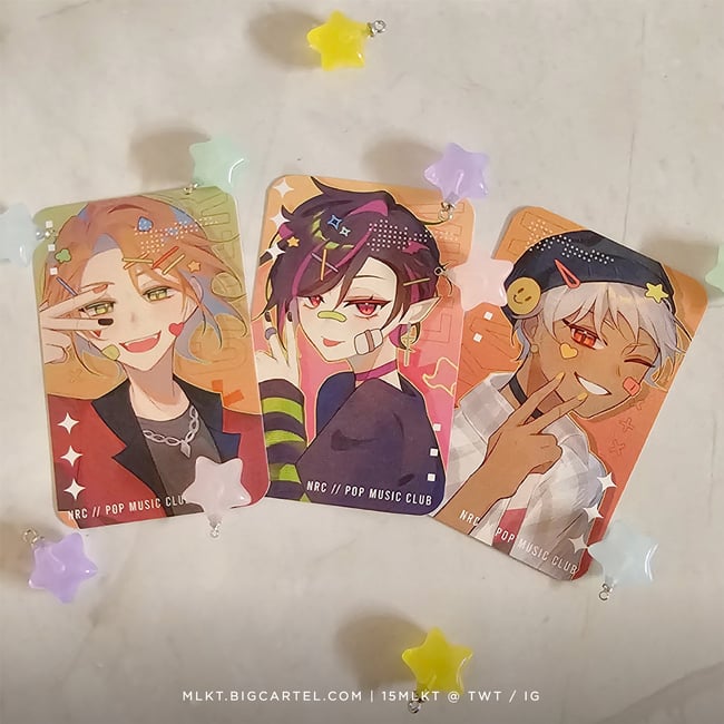 TWST ✧ Pop Music Club Photocards