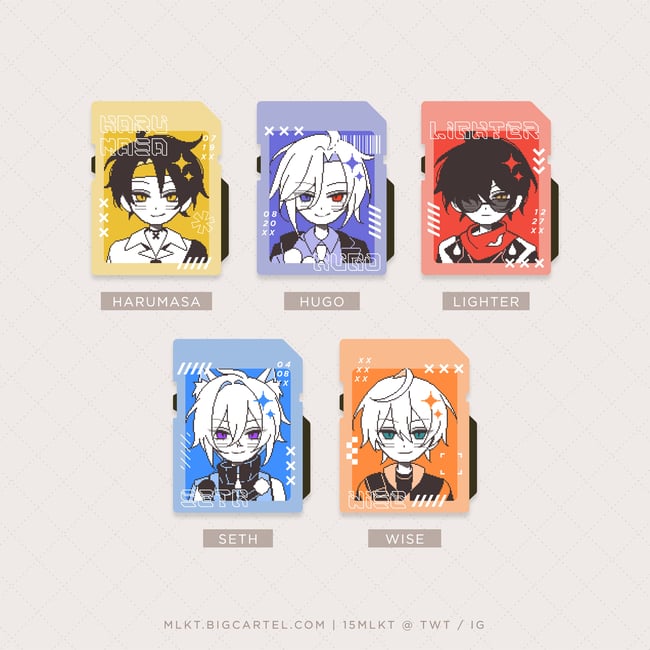 ZZZ ✧ Pixel Cartridge Charms