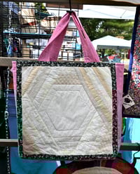 Image 2 of Cat Quilted Tote