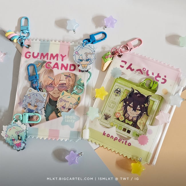 PVC Candy Pouch Photocard Holders