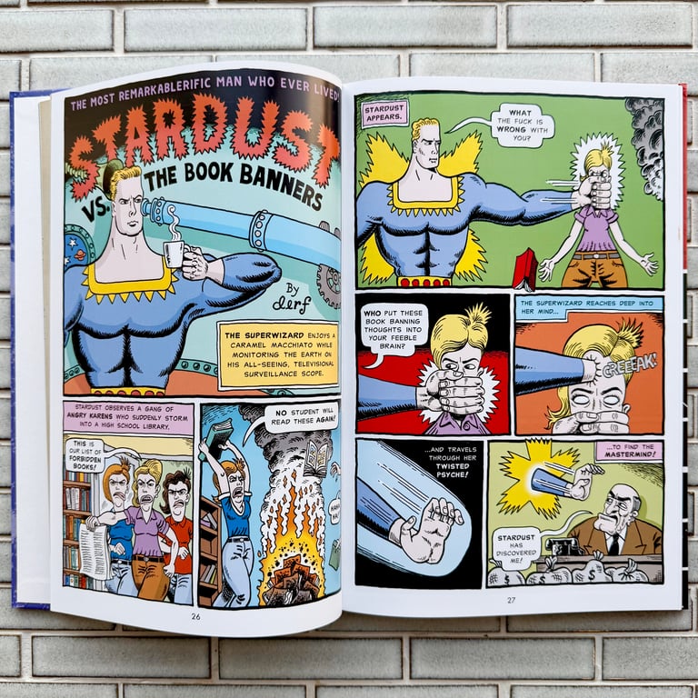 Stardust the Super Wizard Anthology - SIGNED SHEET Image 2