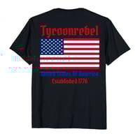 Image 2 of Tycoonrebel 1979 US Coat of Arms Double Sided T Shirt