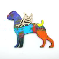 Boxer Rainbow Angel Ornament NO.31
