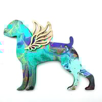 Boxer Rainbow Angel Ornament NO.32