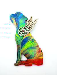 Boxer Rainbow Angel Ornament NO.38