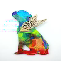 Boxer Rainbow Angel Ornament NO.39