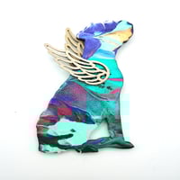 Boxer Rainbow Angel Ornament NO.41
