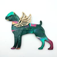Boxer Rainbow Angel Ornament NO.45