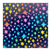 Image 2 of Rainbow Stars Washi Tape