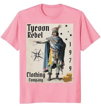 Image 1 of Tycoonrebel Pink, Blue or Black Boadicea T Shirt
