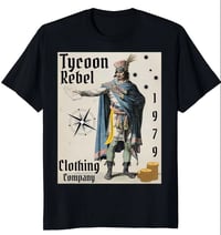 Image 3 of Tycoonrebel Pink, Blue or Black Boadicea T Shirt