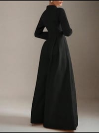 Image 6 of Black Wide Leg Jumpsuit 