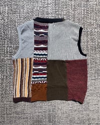Image 3 of RECYCLED PATCHWORK VEST 1