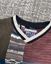 Image 2 of RECYCLED PATCHWORK VEST 2