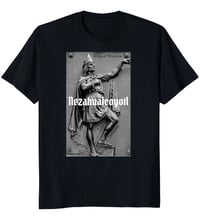 Cacimemo Netzalhualcoyotl Aztec King of Texcoco Black T Shirt