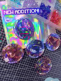 [PINS] Rhayafell - Forsaken Holographic Rainbow pins