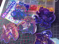 [STICKERS] Rhayafell - Forsaken Holo star stickers