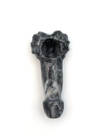 Image 1 of Penis-shaped Artisan pipe made of marble