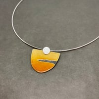 Image 2 of Yellow & Orange Sunset Pendant
