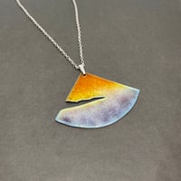 Orange & Purple Sunset Pendant
