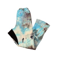 Image 2 of COZY TIE DIE Drop Crotch Pants ***Sky Storm***