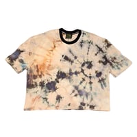 Image 1 of TIE DIE Short Sleeve Tee ***Ivory Silver Swirl***