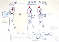 Adam et Eve chassés du Paradis Terrestre