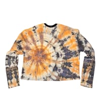 Image 2 of TIE DIE Long Sleeve Tee ***Tangerine Silver Swirl***