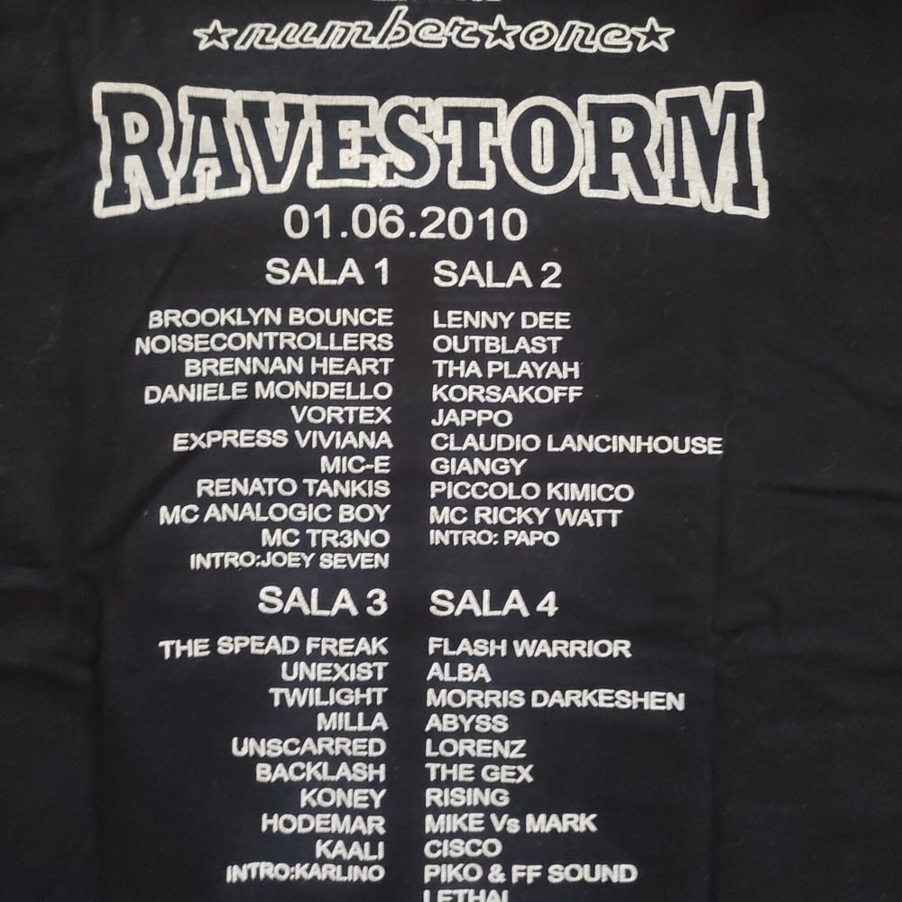 Ravestorm 2010 Event - t-shirt