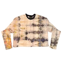 Image 1 of TIE DIE Long Sleeve Tee *Ivory Mix Fold*