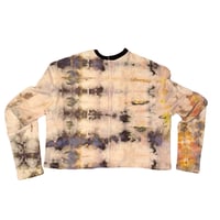 Image 2 of TIE DIE Long Sleeve Tee *Ivory Mix Fold*