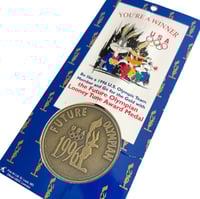 Image 4 of Vintage 1995 Looney Tunes Award medal USA